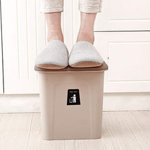 Load image into Gallery viewer, Push-Top Trash Can